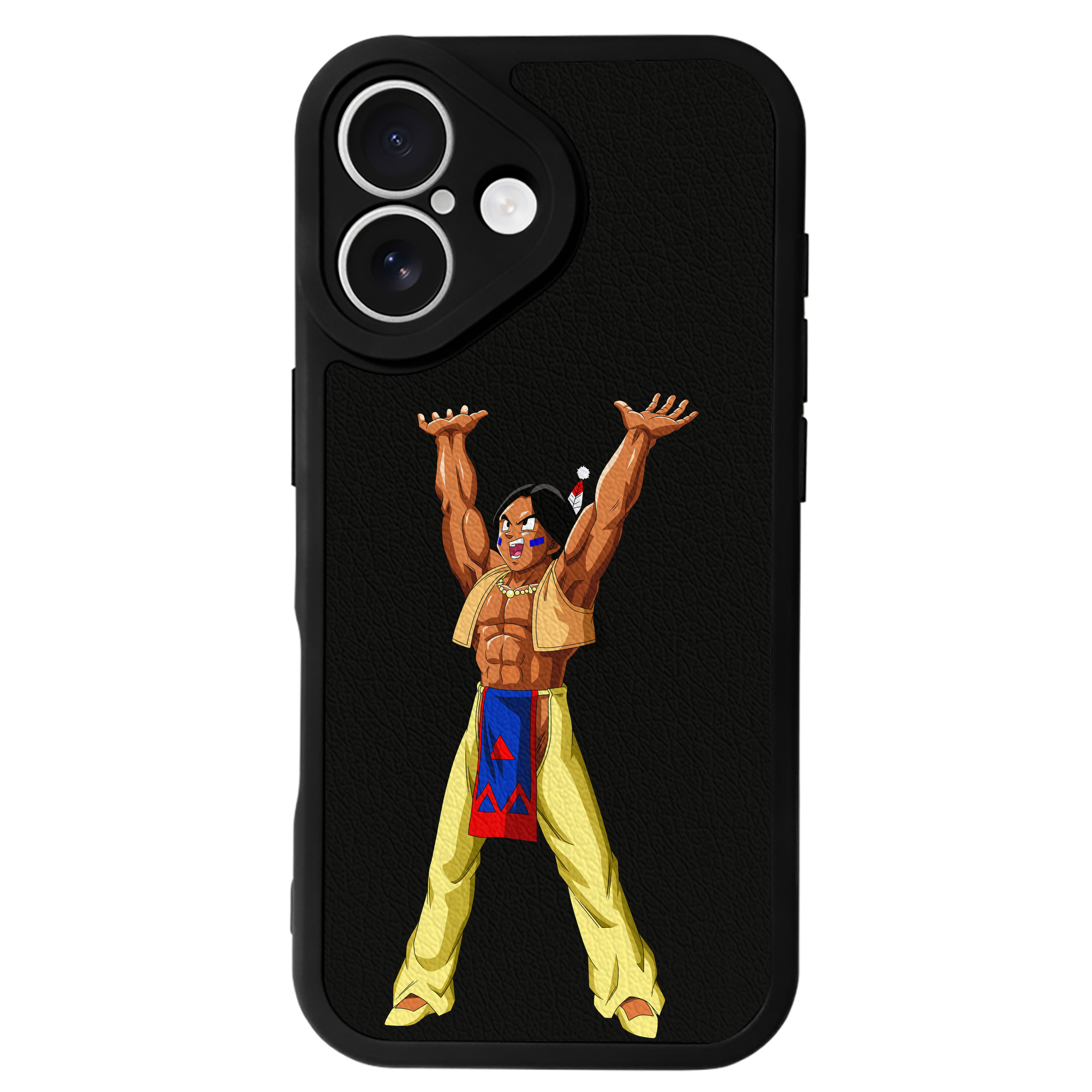 （画像用） ドラゴンボール DRAGON BALL 【iPhone 16シリーズ対応】シリコンスマホケース（レザー調） 材質：シリコン
